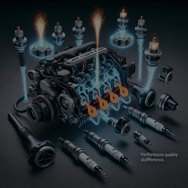 What Are the Effects of Performance Ignition Coils on a Mini Cooper S's Spark Quality?