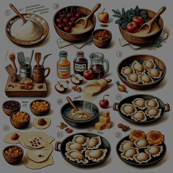 How to Make a Traditional Polish Pierogi with Sweet and Savory Fillings?