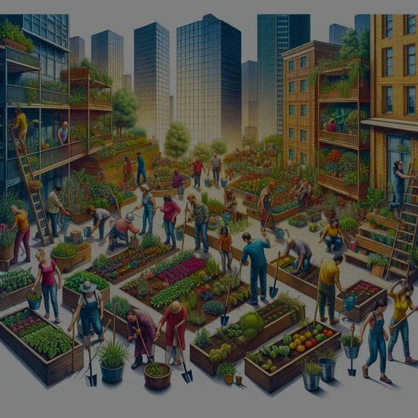 What Are the Psychosocial Benefits of Engaging in Cooperative Urban Gardening?