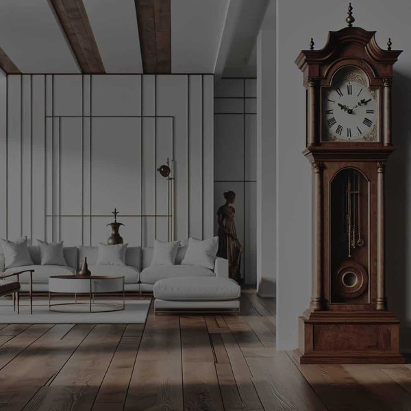 What's the Best Way to Integrate an Antique Grandfather Clock into a Modern Home?