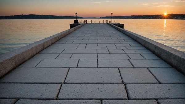 Build with a concrete dock builder for optimal stability